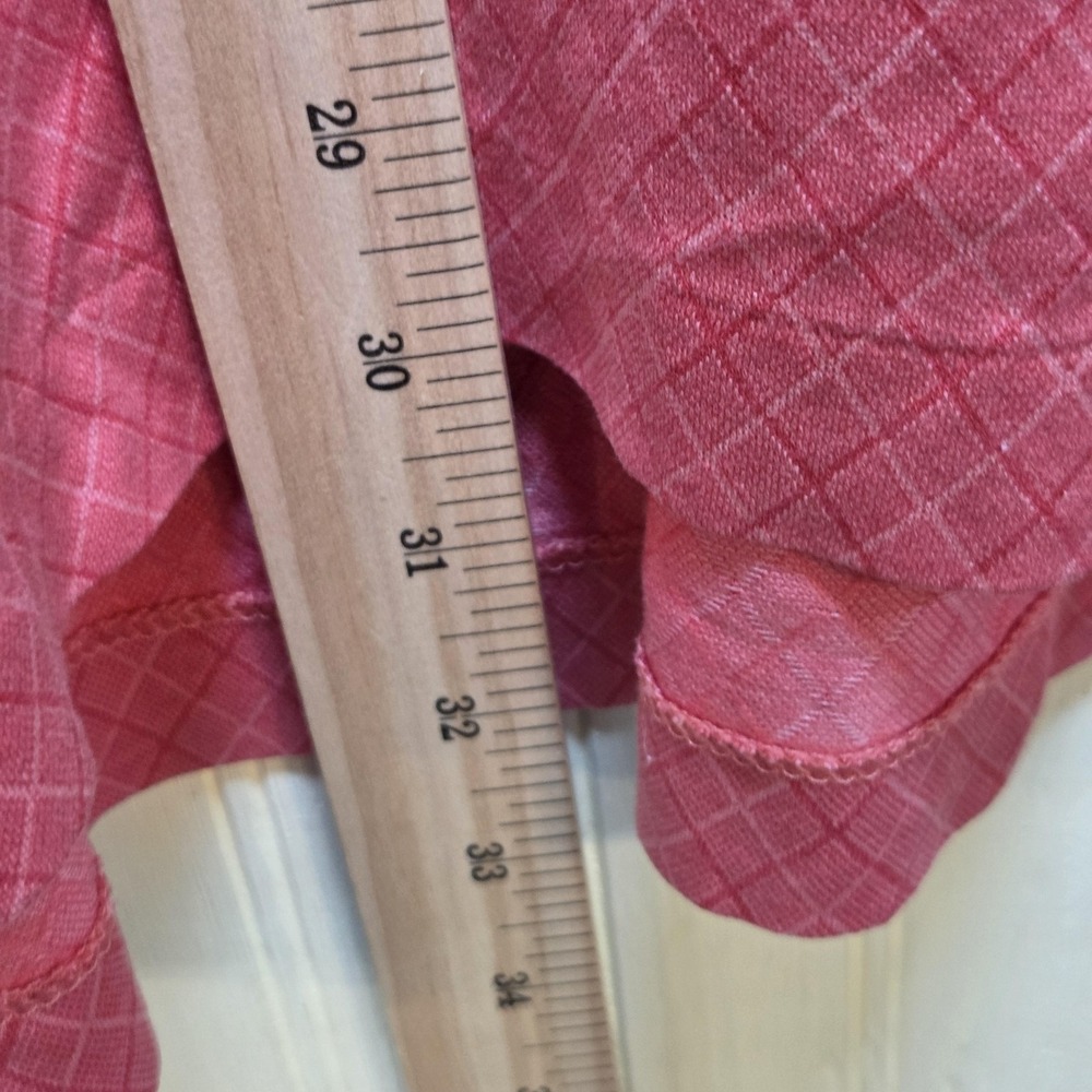 Brooks Brothers Polo Shirt Mens L Pink Argyle Double Mercerized Cotton Knit Top - Picture 6 of 6